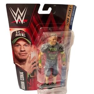 Mattel John Cena WWW Wrestling Action Figurine Top Picks New In Sealed Package